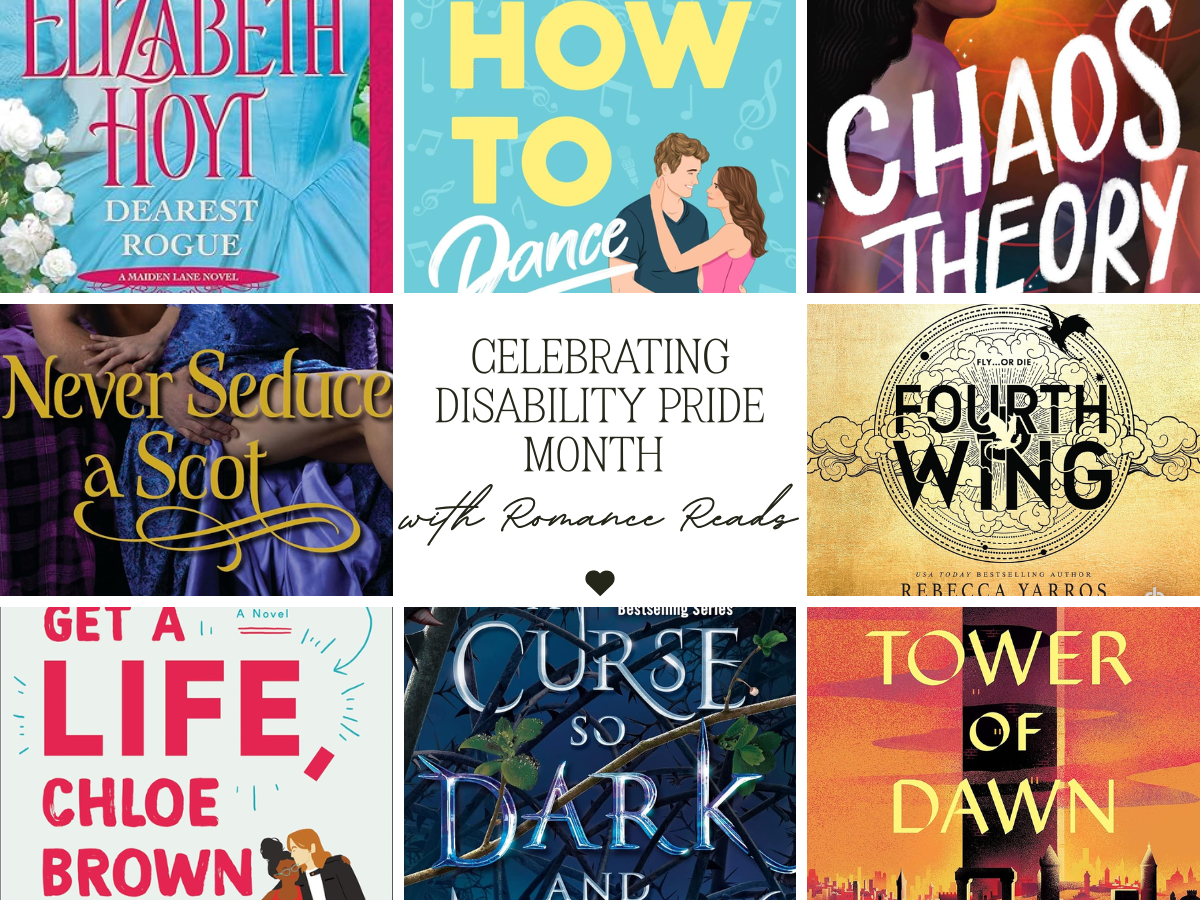 Celebrating Disability Pride Month with Romance Reads